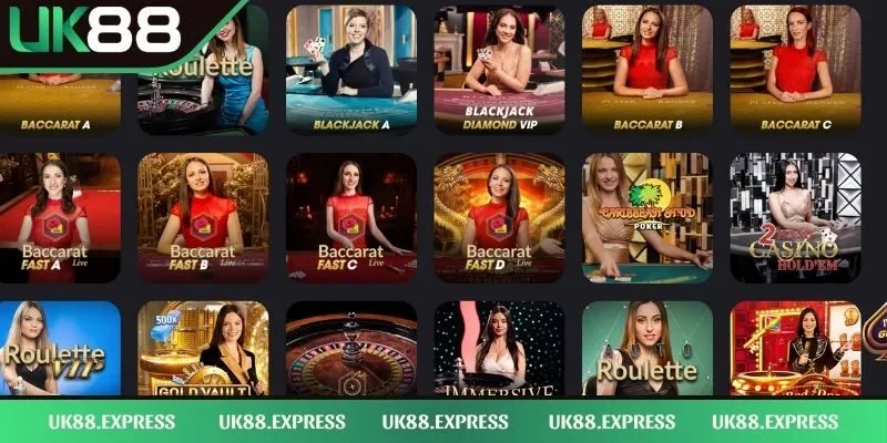 ON Casino UK88 - Nhà Phát Hành Đa Dạng Game Sòng Bài Hot 2 Điểm khác biệt có tại sảnh game Casino ON