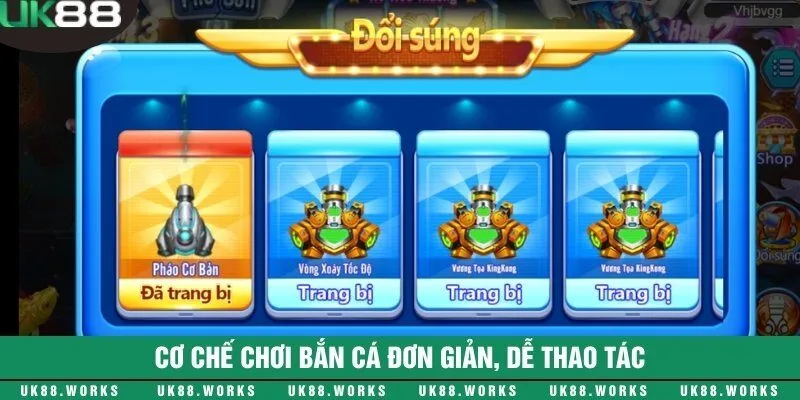 Bắn cá h5 bạn bắn mới - Điểm đến lý tưởng đặc biệt cho ngư thủ 2 Cơ chế dễ chơi dành cho người chơi