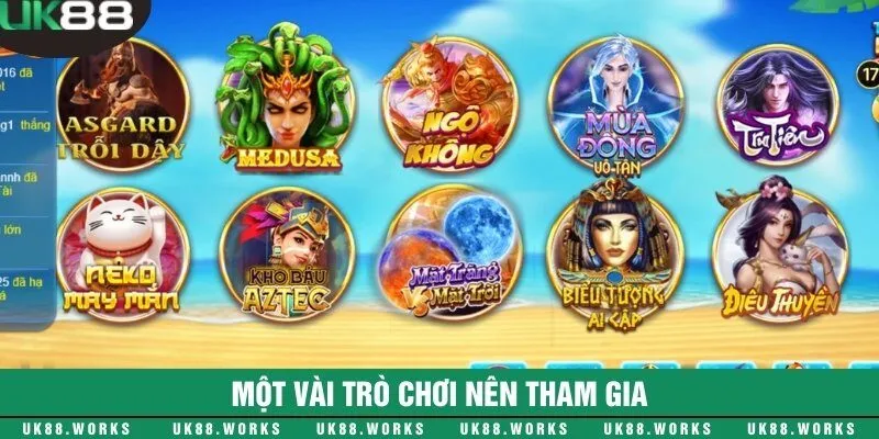 Tham gia Bắn cá xèng liền tay nhận xu vàng khủng 3 4 trò chơi nên tham gia để nâng cao tiền thưởng