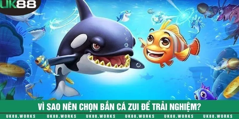 Bắn cá zui - Hòa mình vào thế giới đầy sắc màu dưới đại dương 3 Sở hữu hàng loạt ưu điểm của một dòng game bắn cá trực tuyến
